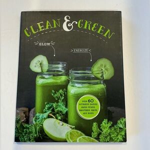 Clean & Green Recipe Book - Black and Green Cover